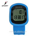 Smart EL Backlight 3D Sensor Multi-color Wristband Pedometer with Accelerometer